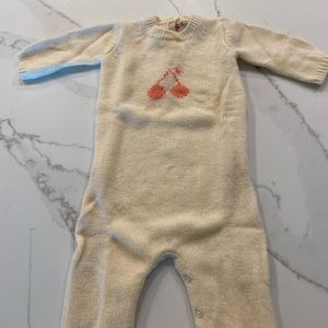 Bonpoint infant girl cashmere one piece